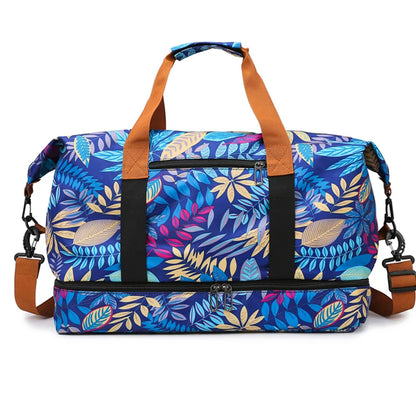 Travel Gym Bag Luggage Portable Fitness Shoulder Crossbody Handbags For Women Men  Outdoor Duffel Carry On Weekender Yoga Bag-EXPROTAS