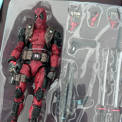 Yamaguchi Revoltech EPIC Deadpool Action Figure Ultimate X-Men Deadpool Super Hero Figure Toys Collectible Model Doll Gifts-EXPROTAS