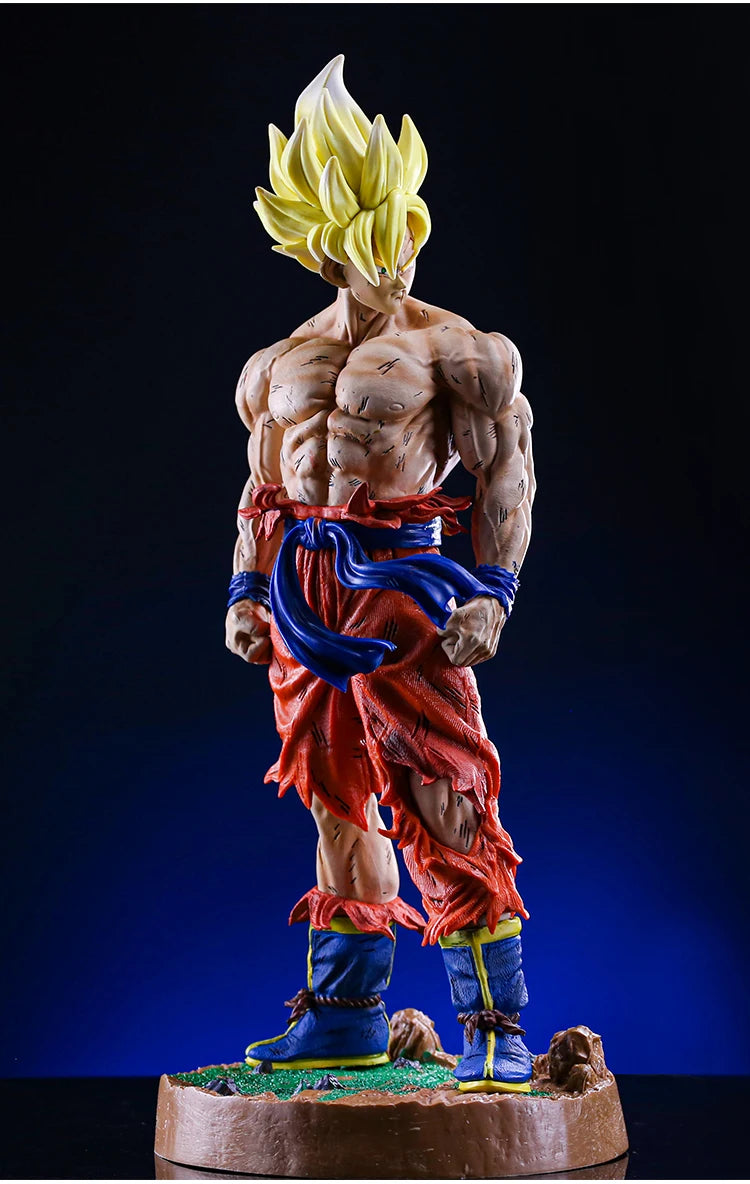 43cm Dragon Ball Z Son Goku Figure GK Super Saiyan Son Goku Action Figure PVC Vegeta Collection Statue Model Figurine Toys-EXPROTAS