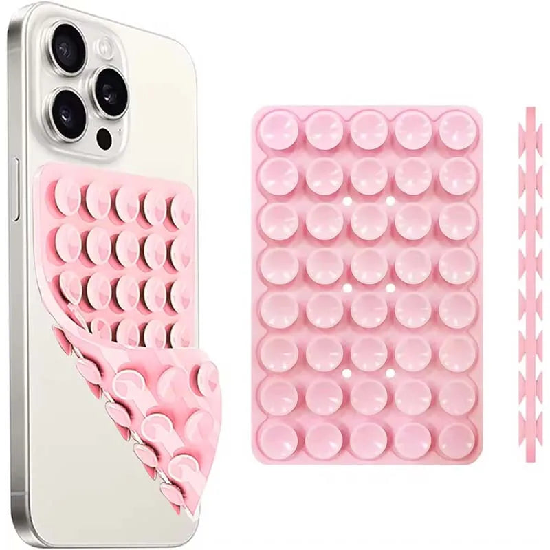 Suction Pad Phone Holder Silicone Double Sided Grip Mount Sticky Cup