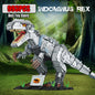 939pcs T-Rex & Triceratops Dinosaur Building Blocks Set Kids Boys Craft Toy Gift