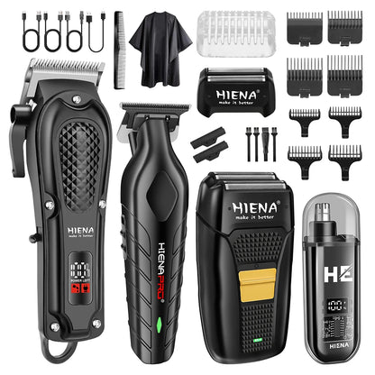 Professional Hair Clippers Cordless Trimmer for Men Beard Shaver Machine