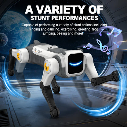 Smart RC Pet Remote Dog Toy Dancing Voice Control Robot for Kids Age 8+