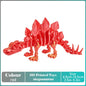 3D Printed Tyrannosaurus Rex Dinosaur Model Jointed Movable Realistic Decor
