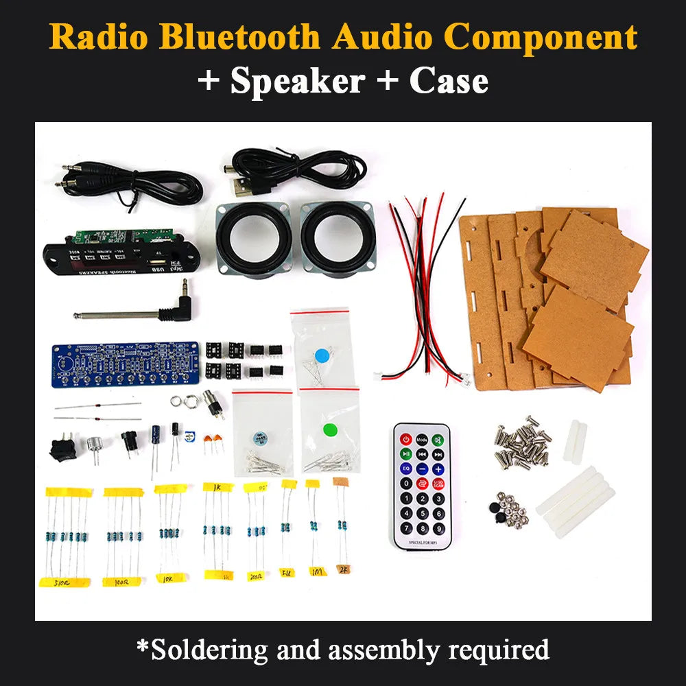 DIY Bluetooth Speaker FM Radio Soldering Project Electronic Equipment