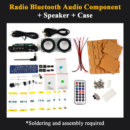 DIY Bluetooth Speaker FM Radio Soldering Project Electronic Equipment