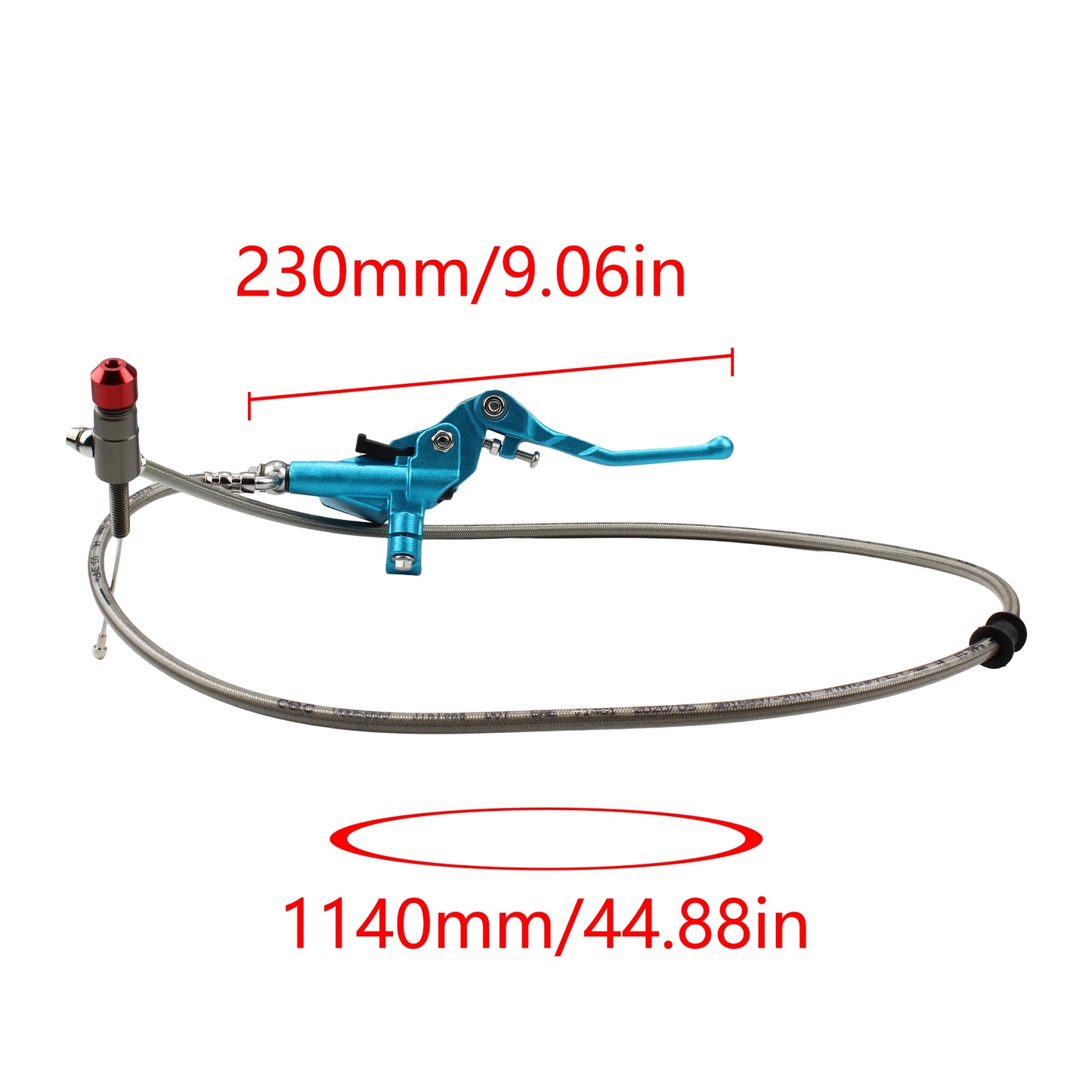 Universal 1200mm Hydraulic Brake & Clutch Levers for Dirt Bike Enduro Motocross