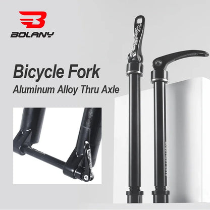 BOLANY Bike Fork Thru Axle Quick Release 15x100/110mm Alloy for MTB Boost Hub