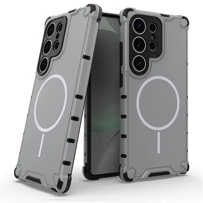 Magnetic Phone Case for Samsung S24 S25 S26 Ultra Shockproof Cover
