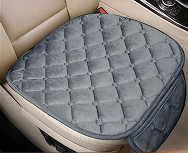 Car Seat Cover Front/Rear Velvet/fur Seat Cushion Protector Pad Black/Red/Beige/Grey/Coffee/Brown For Renault Kadjar F3 X45-EXPROTAS
