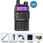Baofeng Walkie Talkie UV 5R 5W 8W Dual Band Ham Two Way Radio Vhf Uhf FM Radio Handheld Transceiver Hunting Long Range-EXPROTAS