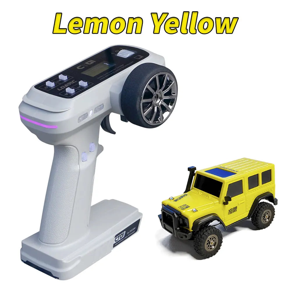 LDARC X43 1/43 MINI RC Electric Remote Control Model Car Desktop Crawler RTR 4WD Adult Children's Toys-EXPROTAS