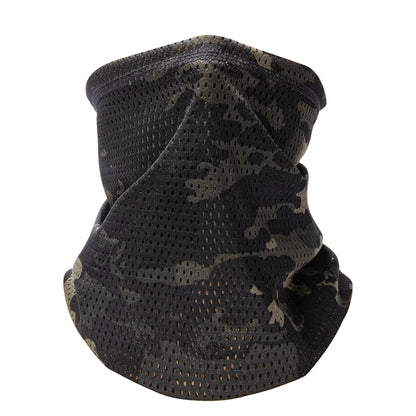 Neck Gaiter Mesh Face Bandana Breathable Scarf for Cycling Hiking Camping