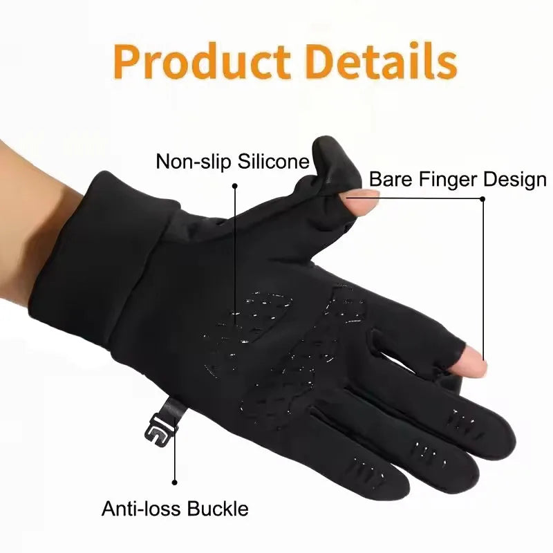 Winter Touch Screen Gloves Thermal Waterproof Windproof for Men Women