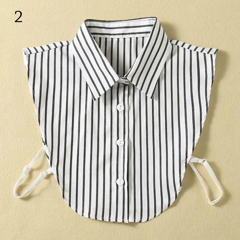 Lace Fake Collar Detachable Women Blouse Lapel Shirt Clothes Accessories
