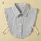 Lace Fake Collar Detachable Women Blouse Lapel Shirt Clothes Accessories