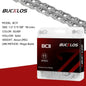 BUCKLOS 8-12 Speed Bike Chain MTB Road Bicycle Chain 116L Shimano SRAM