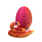 3D Printed Snake Egg Figure Toy Anime Creative Stress Relief Ornament