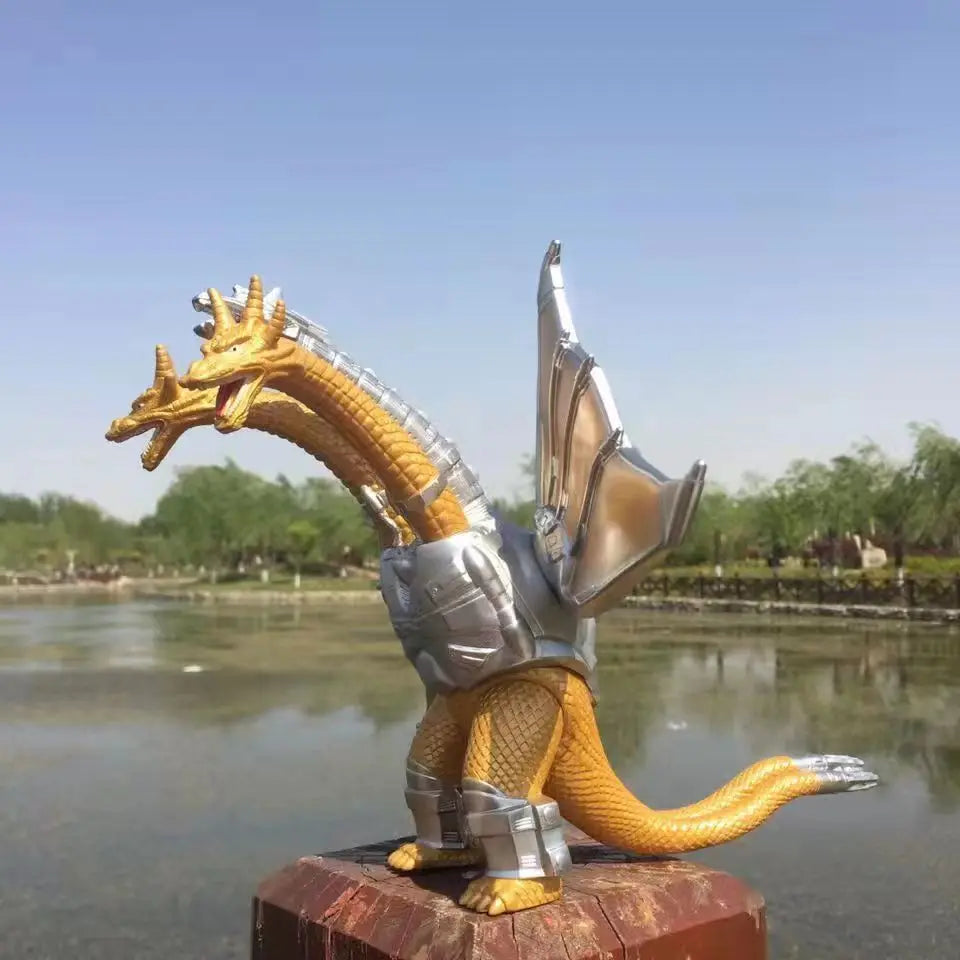 24cm Red Lotus Godzilla Action Figure Mecha King of Monsters Collectible