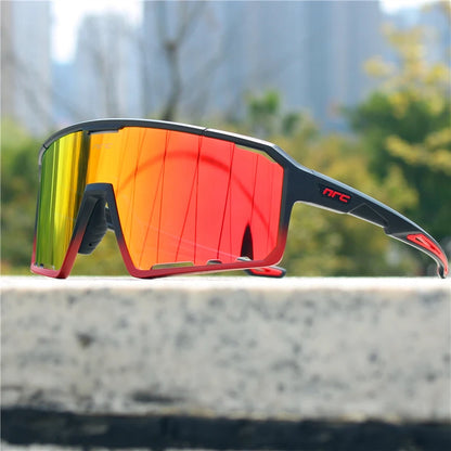 NRC Cycling Sunglasses TR90 Sports Bicycle Glasses MTB Fishing Riding Eyewear