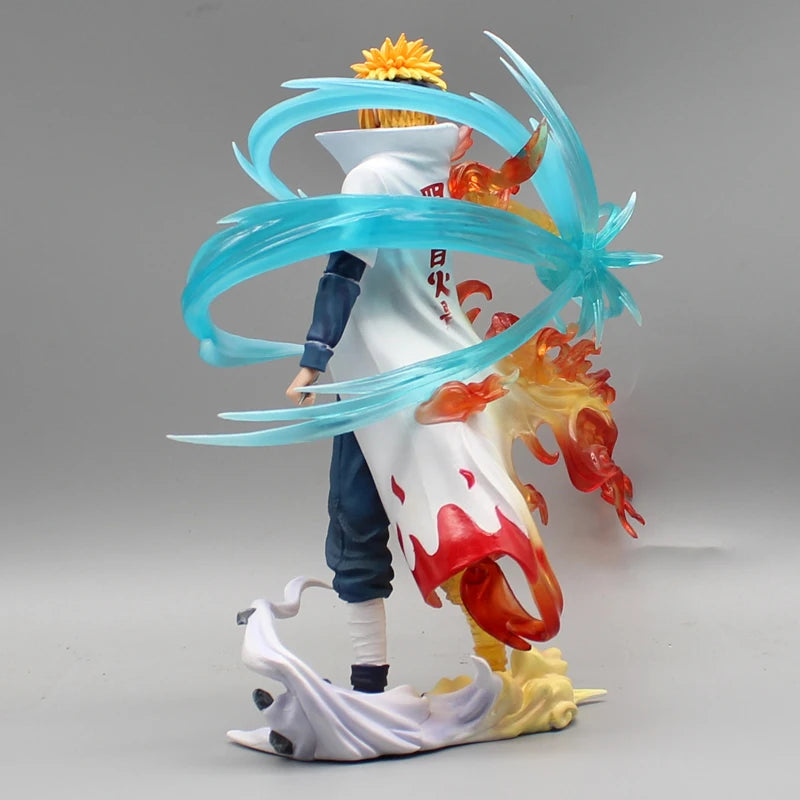 26cm Naruto Figures Namikaze Minato Anime Figures Gk Pvc Statue Action Figurine Rasengan Desk Decoration Model Kids Toys Gift-EXPROTAS