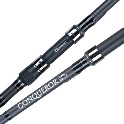 BIUTIFU 2Tips Carp Rod 30T Carbon 3–4.2m 3.5lb Travel Shore Casting Pole