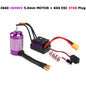 1/10 RC Car Brushless Motor 60A ESC 3650 3660 for Drift Racing Off-Road