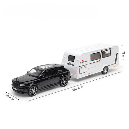 1/32 Cullinan RV Car Diecast Alloy Toy Model Off-road Vehicle for Boys