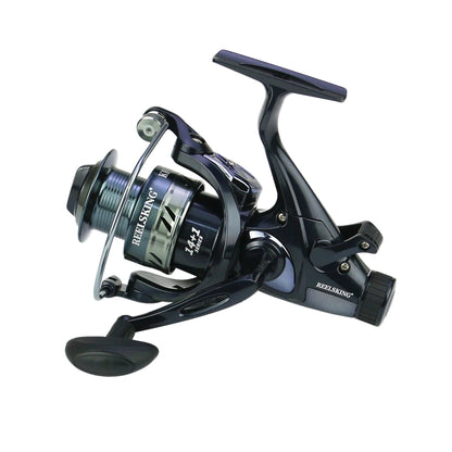 Spinning Fishing Reel 25KG Drag Front Rear Metal Spool Carp Coarse Handle
