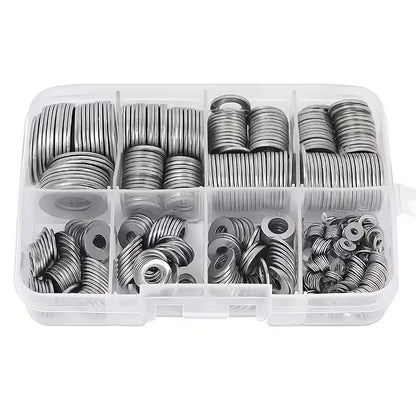 Stainless Steel Flat Washers M2 M2.5 M3 M4 M5 M6 M8 M10 for Home Repairs