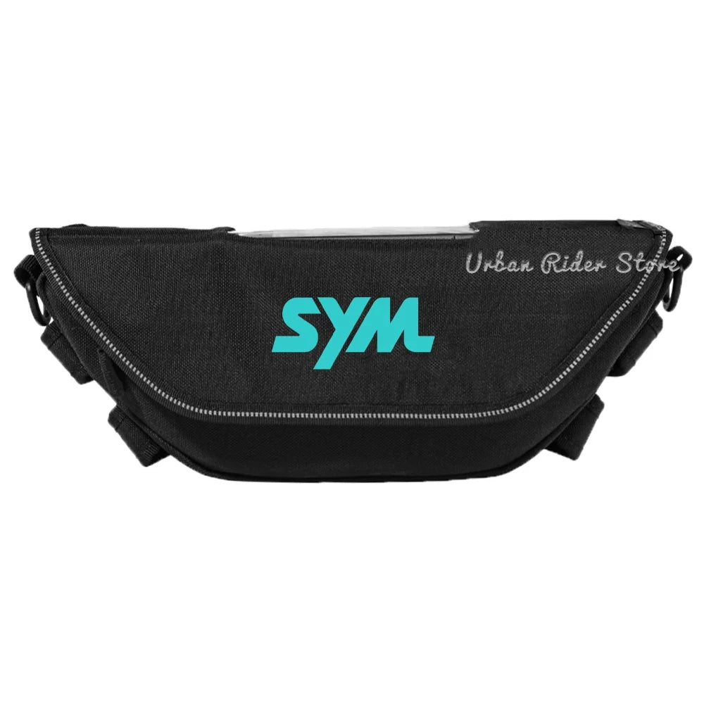 Waterproof Dustproof Motorcycle Handlebar Travel Storage Bag for SYM ADX 125-400