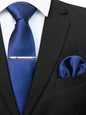 Suits Necktie Clip 8cm Mens Slim Solid Classic Wedding Party Ties