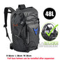 Motocentric Motorcycle Rear Seat Bag Multifunction Waterproof Motorcycle Helmet Backpack Big Capacity Motocross Tail Bag Luggage