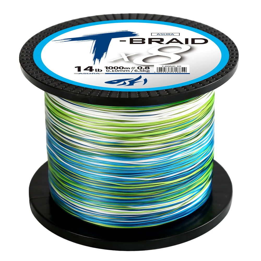 Braid Fishing Line 300-1000M PE 8 Strands Braided Carp Fishing