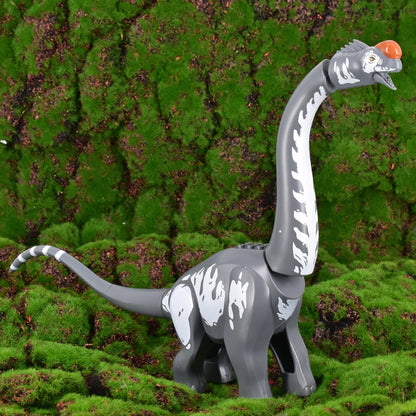 Jurassic World Titanosaurus Design Soft Rubber Construction Toy Figures
