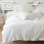 3pcs Double Duvet Cover King Size 100% Cotton Bedding Quilt Covers 220x240