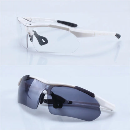 Photochromic Cycling Sunglasses Auto-Tint MTB Road Bike Eyewear Men Women Goggles