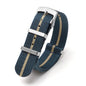 Nylon Watch Strap 24mm for Omega Seiko Mens Canvas Sport Band