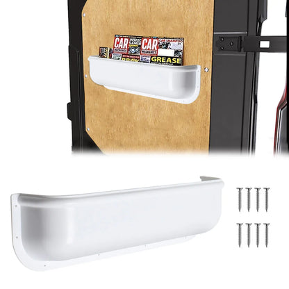 Storage Shelf for Van Door with Screws 45cm x 12cm x 8cm Organizer