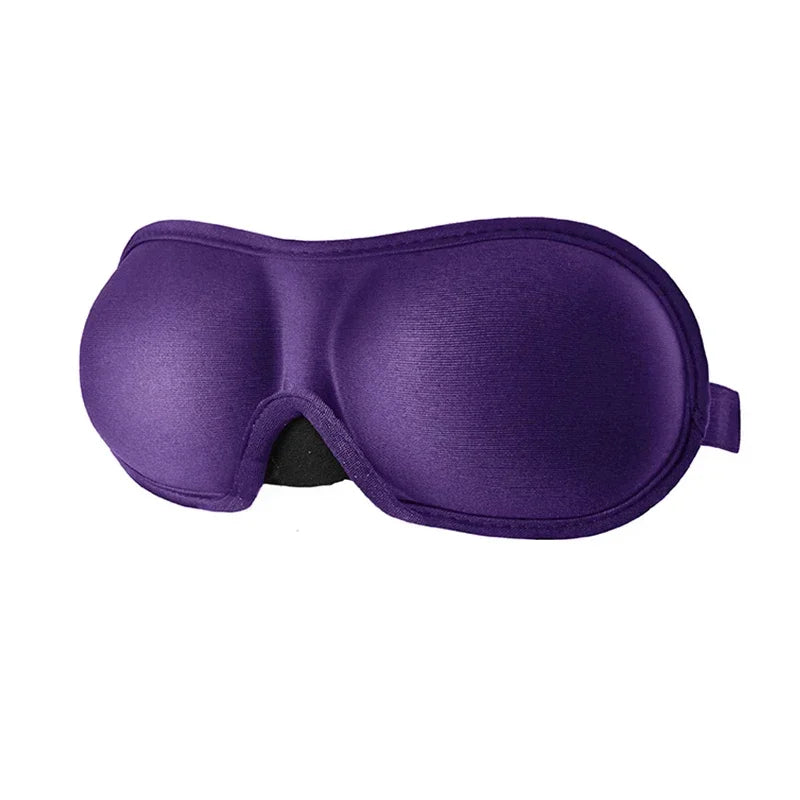 3D Block Out Light Eye Mask Soft Padded Sleep Cover for Travel
