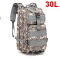 30/50L Tactical Backpack Survival Bag for Outdoor Hiking Hunting EDC
