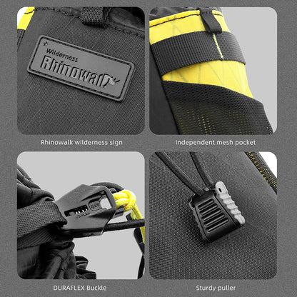 Rhinowalk Bike Water Bottle Carrier Pocket Pouch Bike Insulated Handlebar Tool Bag Touring Commuting Pouch Fit MTB Road Bike