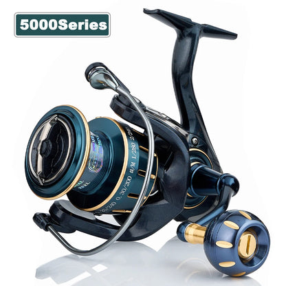 MBLN Spinning Reel Alloy CNC Arm 5+1BB Saltwater Fishing Reel