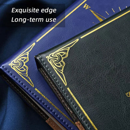 Retro Password Book A5 Lockable Notebook Diary Journal Travel Student