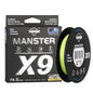 SeaKnight PE Fishing Line 300M 9 Strands Braided Saltwater 17LB-80LB