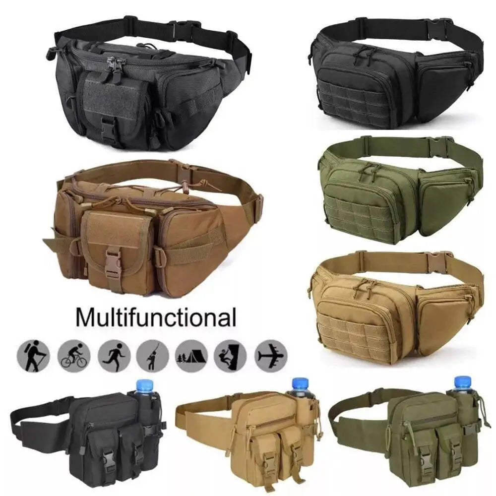 Pouch Gun Bag for Men Concealed Carry Outdoor Travel Waist Pouch