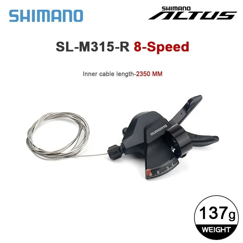 Shimano Altus SL-M315 8 Speed Right Hand Shifter MTB Bike Lever 313g