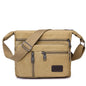 Men's Canvas Shoulder Bag Crossbody Tote Travel Messenger Fashion Handbag