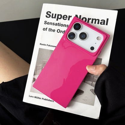 Fluorescent Clear Shockproof Case for iPhone 11-17 Air Pro Max Crystal Cover