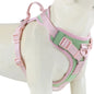 Adjustable Chest Strap Dog Harness No Pull Padded Reflective Breathable Vest